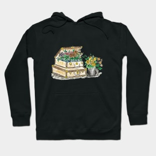 Flower Suitcase Hoodie